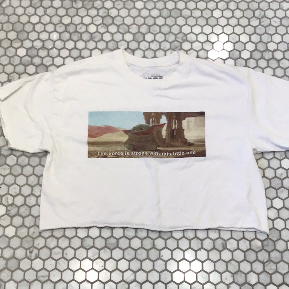 Baby toad crop top